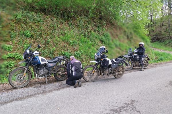 Les HYMALAYAN'S à la découverte des pistes du sud Cantal