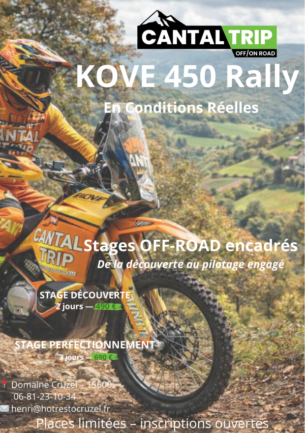Stages OFF-ROAD Encadrés     De la découverte au pilotage engagé